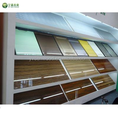 China Modern Design Environmental Friendly MDF High Glossy UV Coated Sideboard Door For Cabinet for sale