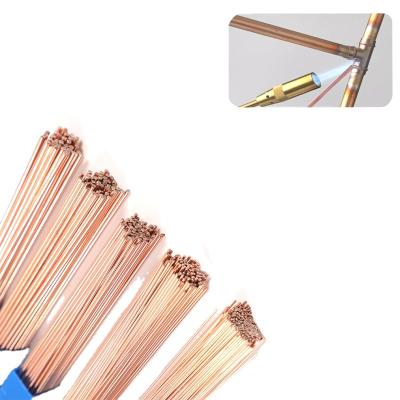 China Round Phosphor Copper Welding Electrode Welding Rod Brass Welding Wire Bronze Electrode Welding Rod No Need Solder Powder for sale