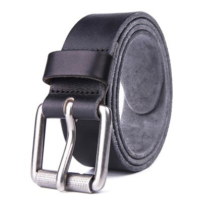 China Genuine Genuine Cowhide Good Quality Cowhide Leather Belt Mens Man Belt for sale