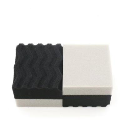 China Car Care Sponge Product Car Shield Tire Wax Sponge Protector Vehicle Nano Ceramic Coating Wax Foam Polishers Polishing Cleaning for sale