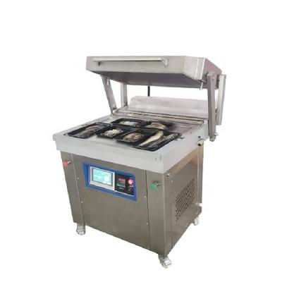 China ZG Fresh Meat Thermoform Packing Machine/seafood Vacuum Skin Packaging Machine for sale