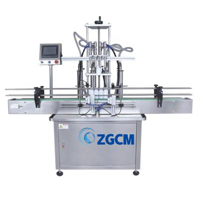 China Newly designed 4-head automatic liquid filling machine made in China for sale