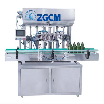 China ZG automatic alcohol spray bottle filling machine alcohol disinfectant grease filling machine automatic for sale