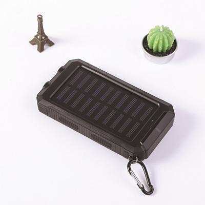 China Goldikon 10000 mah 20000mAh Waterproof Fast Charger Support Charging Solar Power Bank for sale