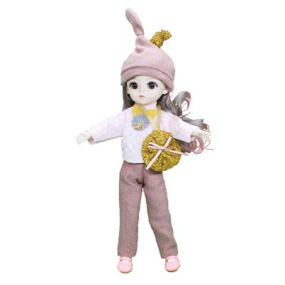 China Plastic Mini Goldikon High Quality Best Gift Dress Jointed Doll Girl Beautiful Fashion For Children for sale