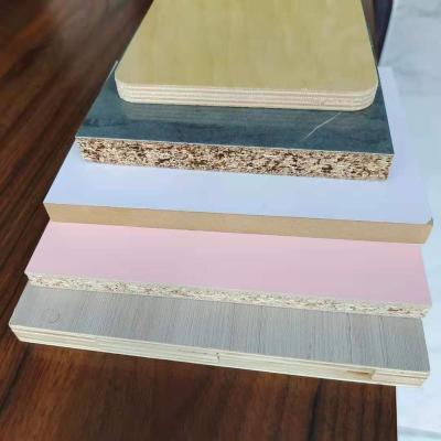 China Good contemporary melamine chipboard particle board laminated MDF board sheet melamine from manufacturer for sale