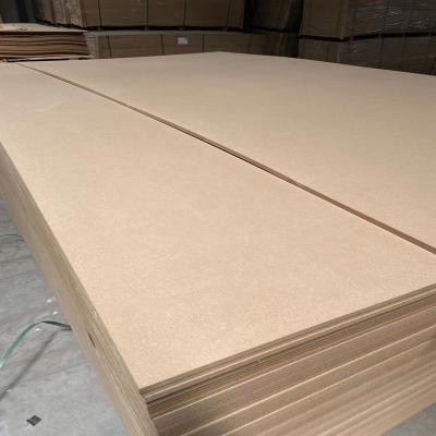 China 1220*2440*3mm E0 E1 MDF Glue Moisture Proof Glue Raw Waterproof Fiberboard For Furniture for sale