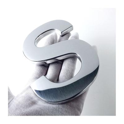 China Simple Environmental Cheap Promotional Acrylic Stainless Steel 3d Metal Sign Backlit Letters for sale