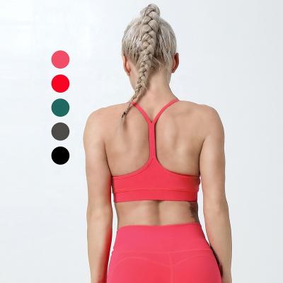 China Private Label Sporty Women Breathable Fitness Sport Activewear Custom Design Push Up Women's Sports Bra Yoga Bras for sale