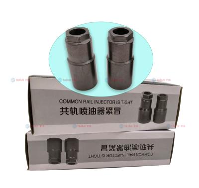 China Diesel System Vehicle Diesel Fuel Injector Nozzle Cap Spout Nut Clamping Nut Injector Hole Clamping Nut F00RJ02219 F 00R J02 219 Injector Cap Tight for sale