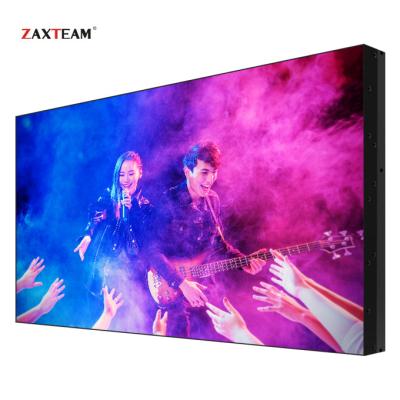 China Indoor High Quality Narrow Bezel 2x2 3x3 4x4 Full Color Video Wall With LCD Monitor 16:9 LED Backlight Support Frameless PIP POP for sale