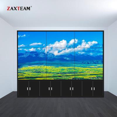 China High Brightness Indoor Lcd Hd Splice Screens Video Wall Digital Advertising Display Screen for sale