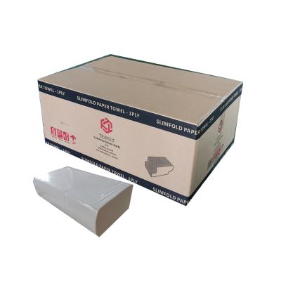 China Virgin Wood Papers Australia Market Slimfold Paper Napkin Multi Ply Paper For Public Place for sale