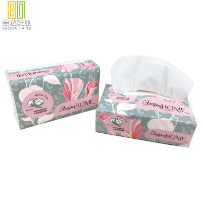 China Customized luxury custom acid free tissue paper soft and comfortable logo tissue paper 2 ply paper facial tissue in china for sale