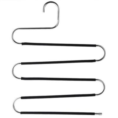 China Contemporary Hanging Pants 5 Layers Panty Rack Stainless Steel Storage for sale