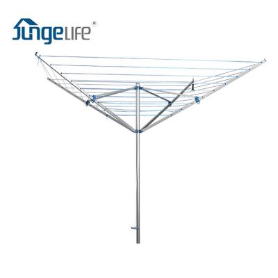 China 4AM Modern Expandable Folding Outdoor Rotary Clothes Airer for sale