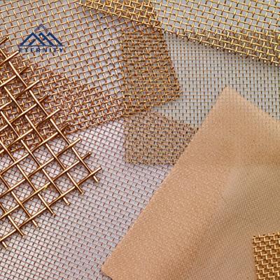 China Woven Mesh Anti-Corrosion Brass for sale