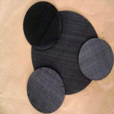 China Anti-Corrosion Hot Selling Black Iron Yarn Weaving Mesh Cloth For Filtering Yarn for sale