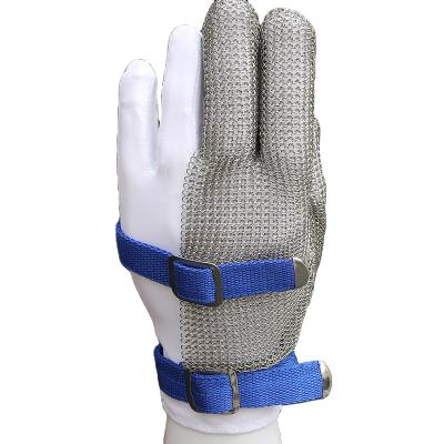 China Manufacturers Cut Protection Kentmaster Stainless Steel Butcher Wire Glove S Direct Selling for sale