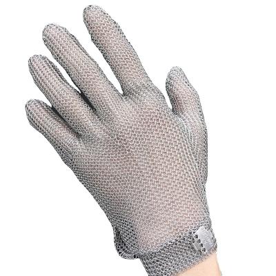 China Cut Protection Food Grade Cut Stainless Steel Butcher Safety Gloves for sale