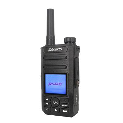 China Puxing Android 4G True POC Radio zello PTTs Gps Walkie Talkie 100 km range SPI 1.77 for sale