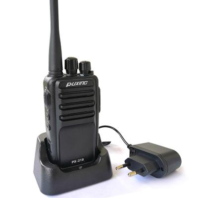 China Puxing pmr446 2 way most powerful walkie talkie radio UHF PX-210 UHF radio for sale