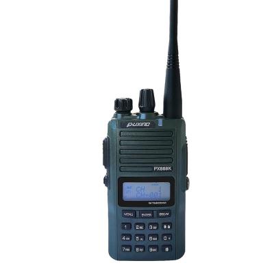 China Puxing Portable 5 Watt Walkie Talkie PX-888K Army Green Dual Band Walkie Talkie Transceiver For Hunting PX-888K for sale