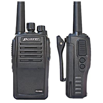 China Portable military walkie talkie 1200mAh (Puxing walkie talkie PX-558D dpmr 1600mAh optional) for sale