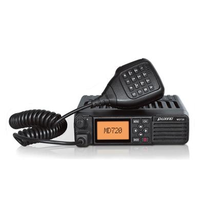 China 32 bits long range VHF mobile dmr kyes length voice encryption 50w digital high power walkie talkie car radio for sale