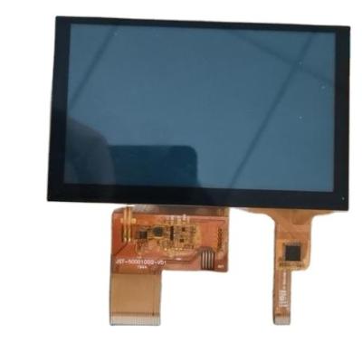 China 5 Zoll TFT-LCD-Kapazitäts-Touchscreen 480x272 300nits Tft-Lcd-Ips Bildschirmhärte 6H zu verkaufen