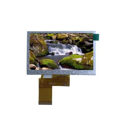 China 480x272 TFT LCD-scherm 4,3 inch TFT LCD 500nits Ips TFT-scherm 40-pins RGB-interface Te koop