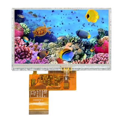 China 4.3 Zoll resistiver LCD-Display 480x272 Tft LCD-Display-Bildschirm ILI6480 Treiber-IC zu verkaufen