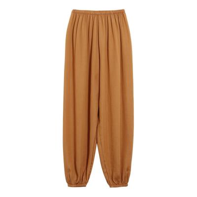 China Sustainable Fashion Casual Pants Women High Waist Loose Wide Leg Pants Cool Lantern Pants for sale