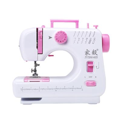 China Household Portable Overlock JYSM-605 Lockstitch Elastic Stitching Sewing Machine ULTRA-SPEED Sewing Machine JYSM-605 for sale