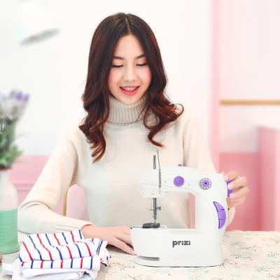 China PRIZI JYSM-201 Home Use Portable Lock Stitch Elastic Sewing Machine for sale