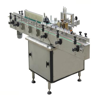 China Two Beverage Labels Front And Back Label Glue Stick Labeling Machine for sale