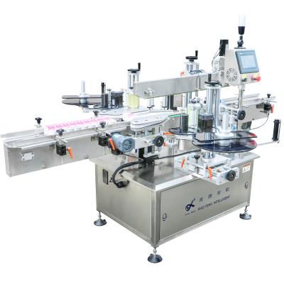 China Food Tamper Sticker Diagonal Labeling Machine Sealing Boxes Flat Labeling Machine for sale