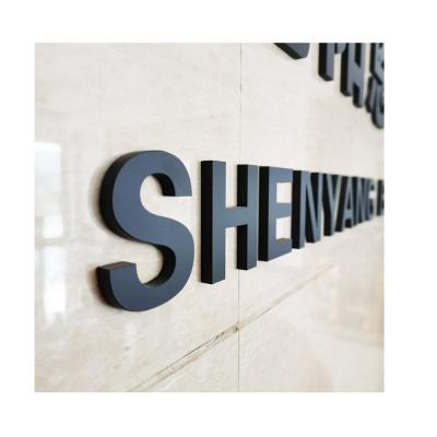 China Buildings Customized Business Office Logo Acrylic 3D Channel Letters Signs for sale