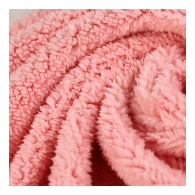 China Other High Quality 100% Polyester Knitted Shu Velveteen Fabric for sale