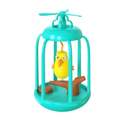 China Stocked Pet Cat Interactive Playing Toy Bird House Cage Tumbler Kitten Cat Toy for sale