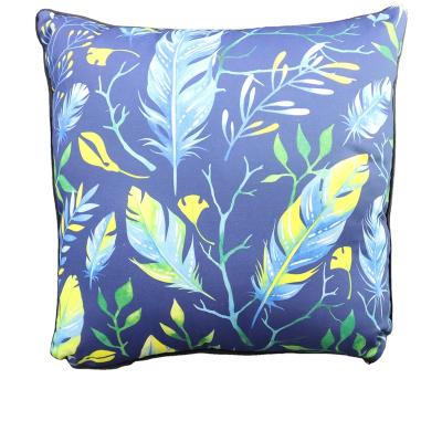 China Anti-pilling 18x18 Inch Cotton Tile Cases Square Decorative Pillow Covers for sale