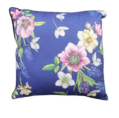 China 45x45cm Anti-pilling Cotton Tile Cases Square Decorative Digital Printing Pillow Covers for sale