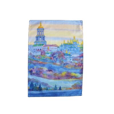 China 2022NEW 100% Sustainable Cotton Digital Printing Kitchen Towel Universal Soft Absorbent Dish Towels | tea towels for sale