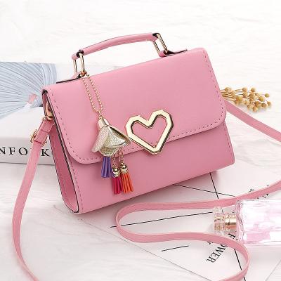 China Highly Used Cheap Pu Tote Single Candy Casual Lady Fashion Women Handbags Lady Factory Sale Various New Arrivals for sale