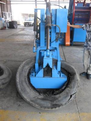 China Car Tire Cutting Machine , Tire Bead Machine 7 . 5 Kw Hydraulic System for sale