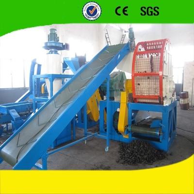 China 80 Mesh Rubber Recycling Machine Production Line Water Cooled System for sale