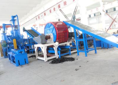 China Waste Tire Shredding Machine / Crumb Rubber Machinery Harden Gears Gearbox for sale