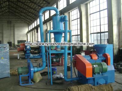 China Recycling Rubber Grinder Machine , Plastic Grinding Machine Wear Resisting for sale