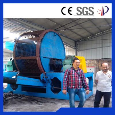 China Double Shaft Rubber Granulator Waste Tyre Shredding Crusher Machine for sale