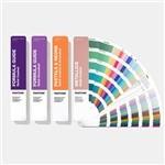 중국 Pantone 도표 공식 가이드를 위한 단단한 가이드 고정되는 페인트 그늘 카드 부채꼴 바인딩 판매용